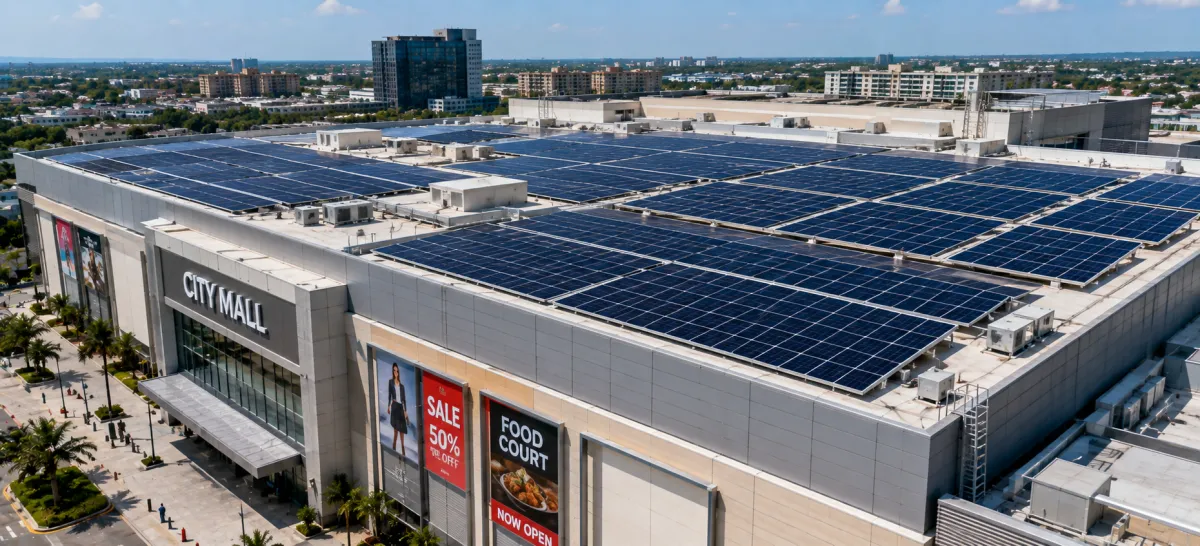 Retail Mall Rooftop Solar