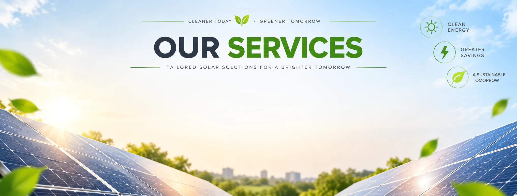 Solar installation and maintenance services